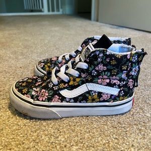 Vans Toddler Rose Dreams Sk8-Hi Zip shoe